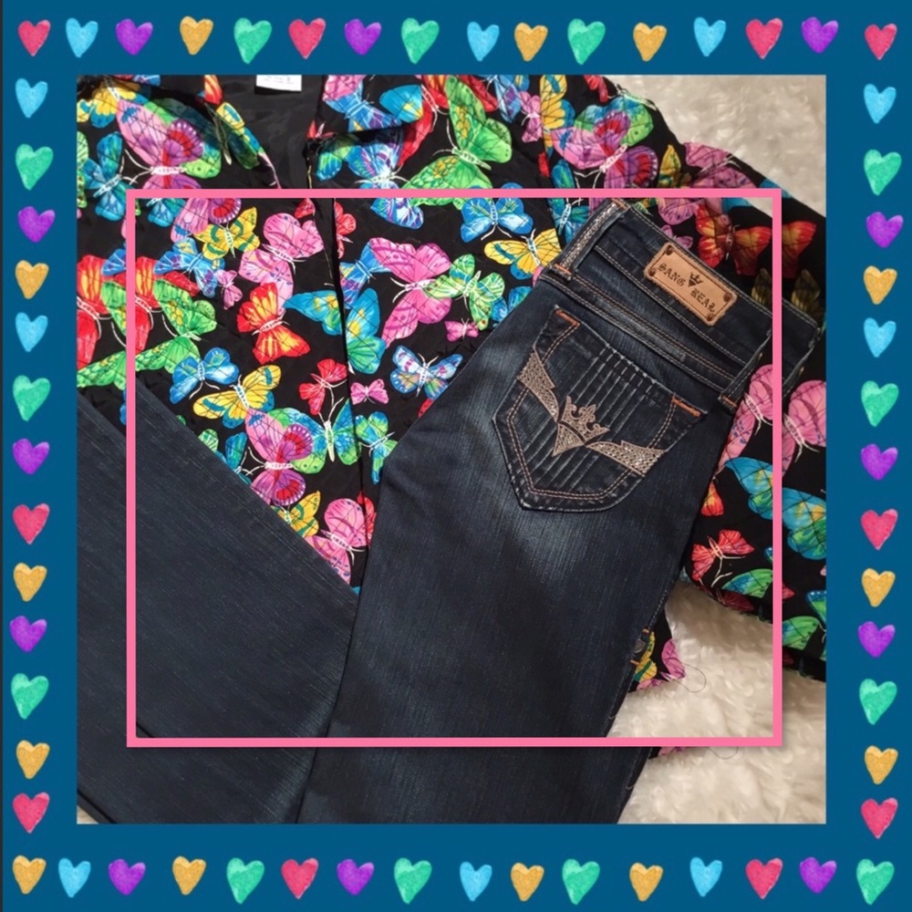 NWOT SANG REAL WOMENS DENIM JEANS MODELO ONLY THE CHOSEN JEAN 26